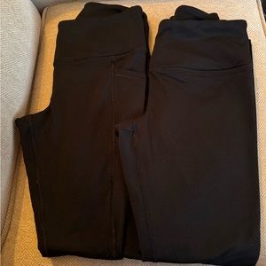 90 Degree Fleece Lined Leggings (2 pair)